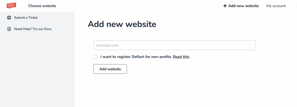 add-new-website